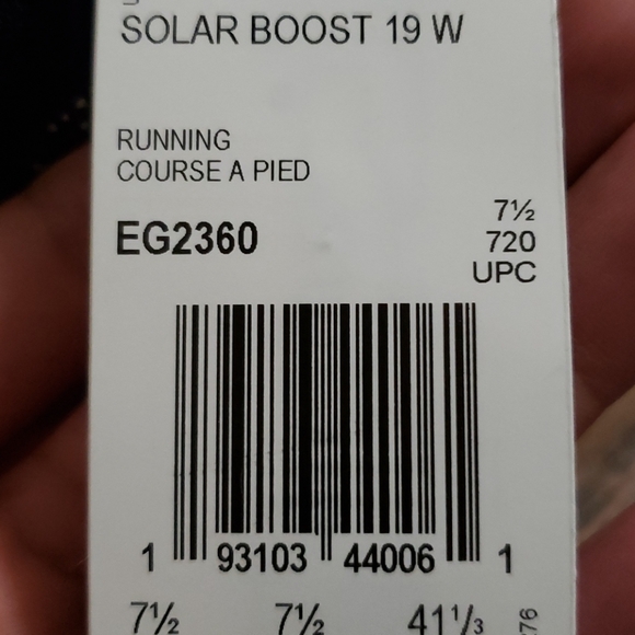 ADIDAS SOLAR BOOST 19 RUNNING SHOES NEW - Picture 8 of 8